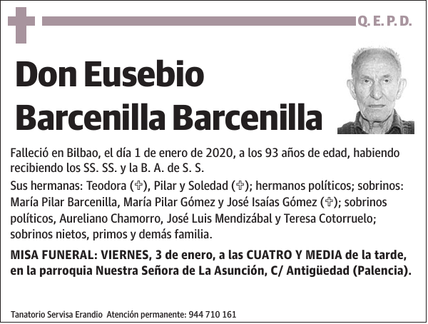 Eusebio Barcenilla Barcenilla