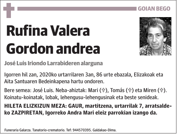 Rufina Valera Gordon
