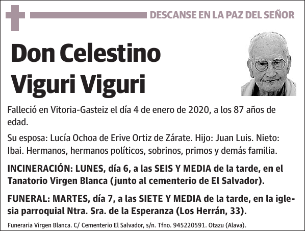 Celestino Viguri Viguri