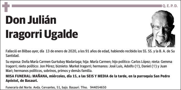 Julián Iragorri Ugalde