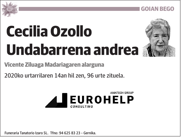 Cecilia Ozollo Undabarrena