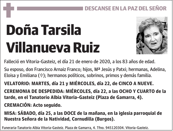 Tarsila Villanueva Ruiz