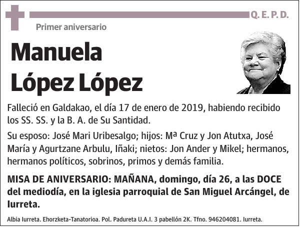 Manuela López López