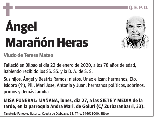 Ángel Marañón Heras