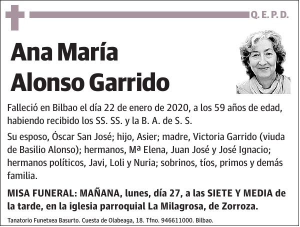 Ana María Alonso Garrido