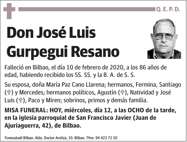 José Luis Gurpegui Resano