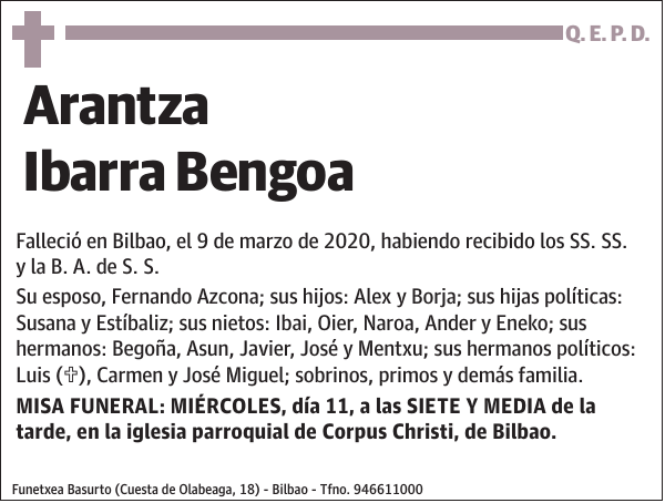 Arantza Ibarra Bengoa