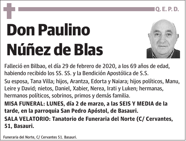 Paulino Núñez de Blas