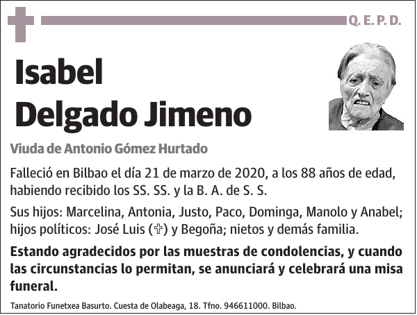 Isabel Delgado Jimeno