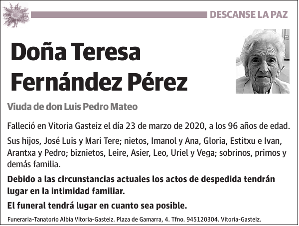 Teresa Fernández Pérez