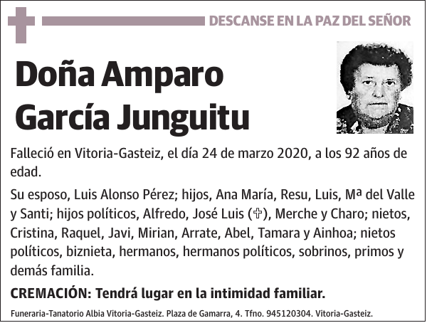 Amparo García Junguitu