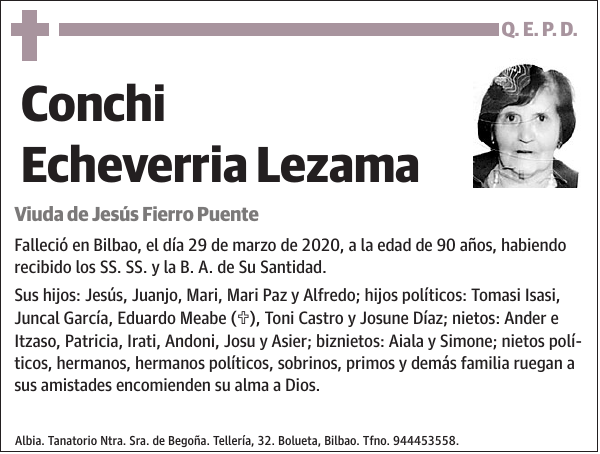 Conchi Echeverria Lezama