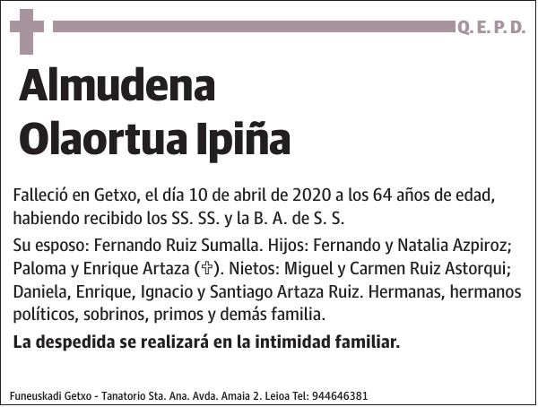 Almudena Olaortua Ipiña