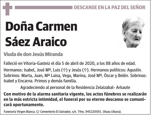 Carmen Sáez Araico