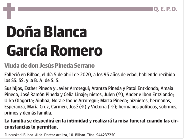 Blanca García Romero