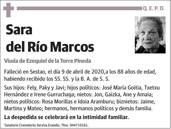 Sara del Río Marcos