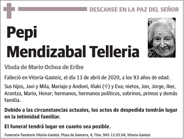 Pepi Mendizabal Telleria