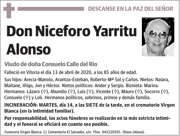 Niceforo Yarritu Alonso