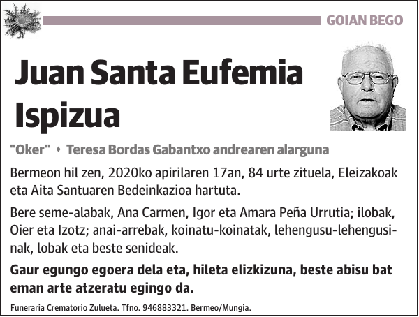 Juan Santa Eufemia Ispizua