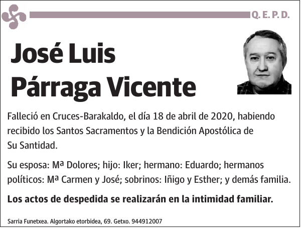 José Luis Párraga Vicente