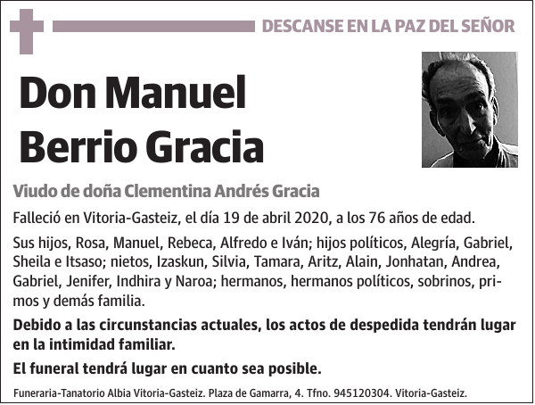 Manuel Berrio Gracia