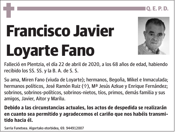 Francisco Javier Loyarte Fano