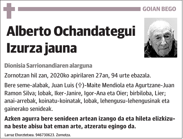 Alberto Ochandategui Izurza