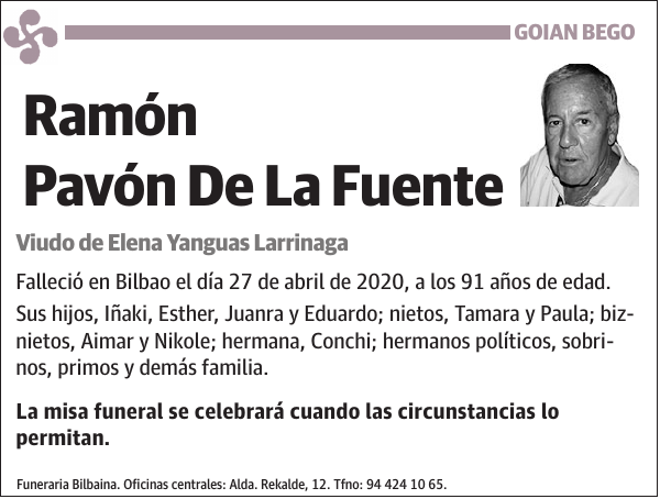 Ramón Pavón De La Fuente