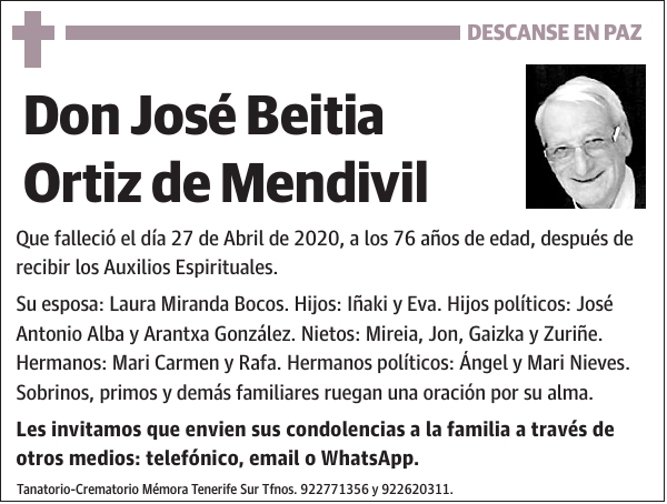 José Beitia Ortiz de Mendivil