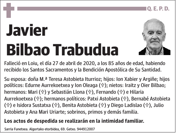 Javier Bilbao Trabudua