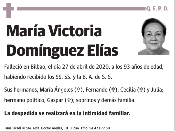 María Victoria Domínguez Elías