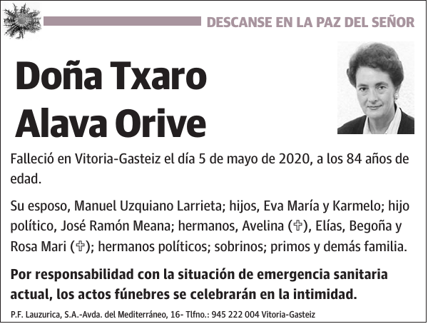 Txaro Alava Orive