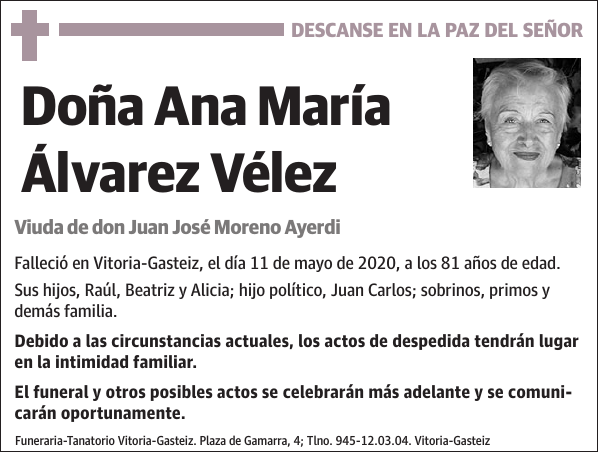 Ana María Álvarez Vélez