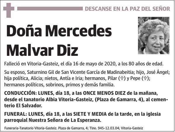 Mercedes Malvar Diz