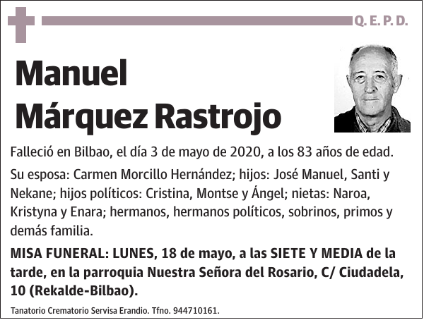 Manuel Márquez Rastrojo
