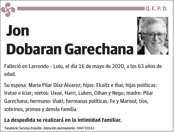 Jon Dobaran Garechana