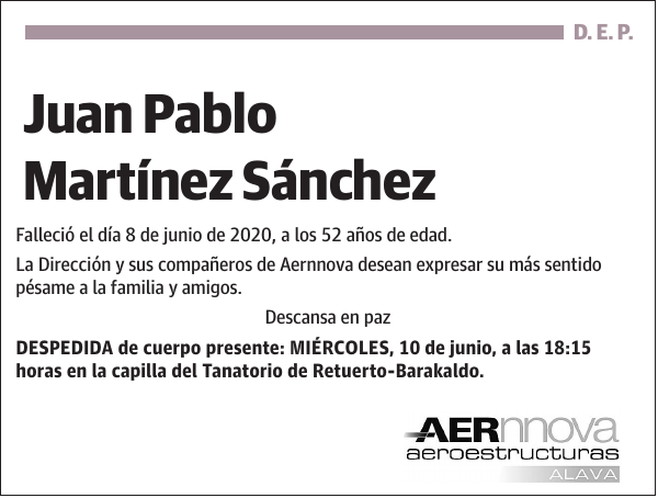Juan Pablo Martínez Sánchez