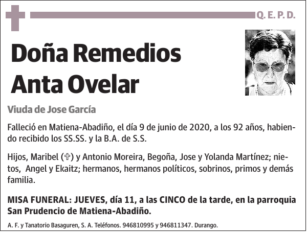 Remedios Anta Ovelar