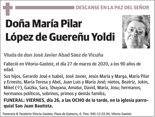 María Pilar López de Guereñu Yoldi