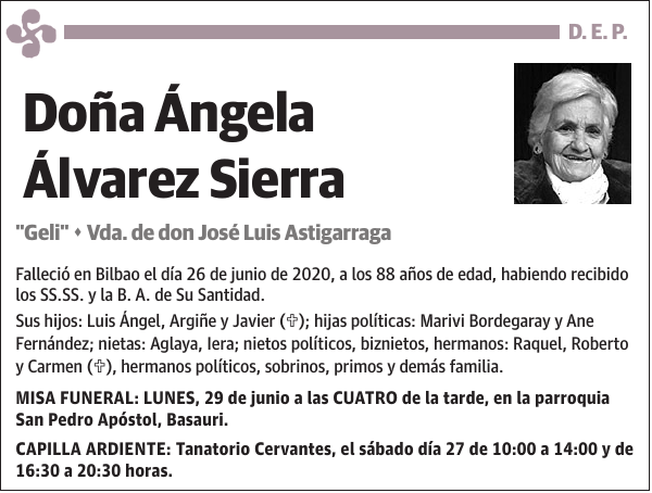 Ángela Álvarez Sierra 'Geli'