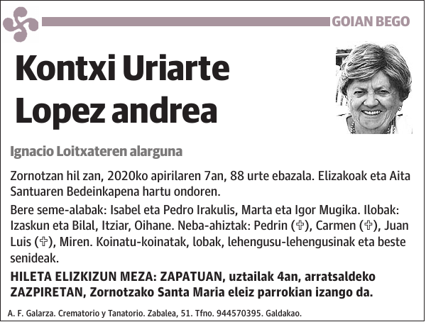 Kontxi Uriarte Lopez