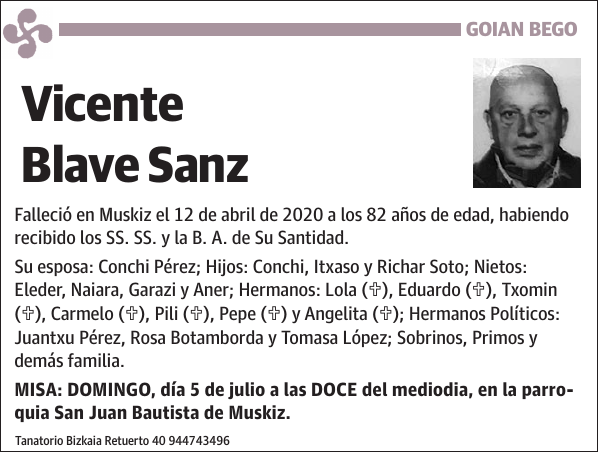 Vicente Blave Sanz