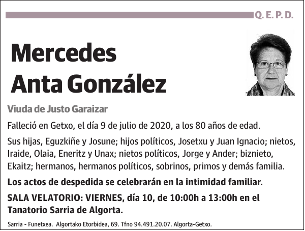 Mercedes Anta González