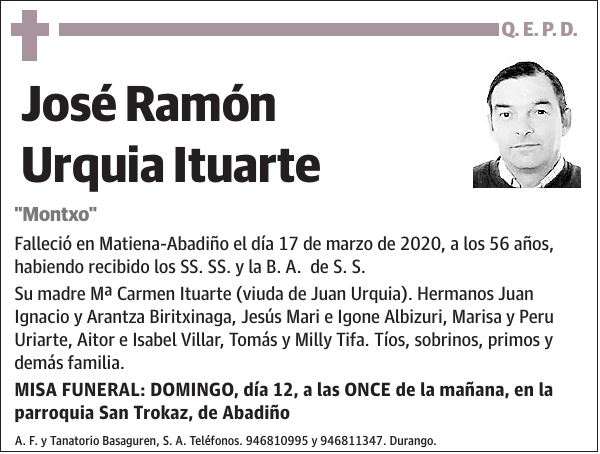 José Ramón Urquia Ituarte