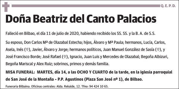 Beatriz del Canto Palacios