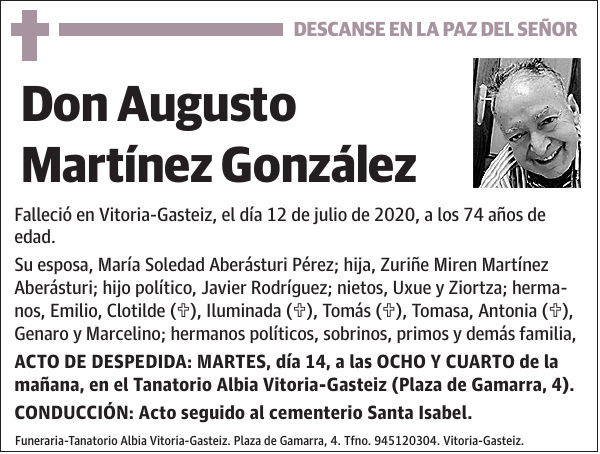 Augusto Martínez González