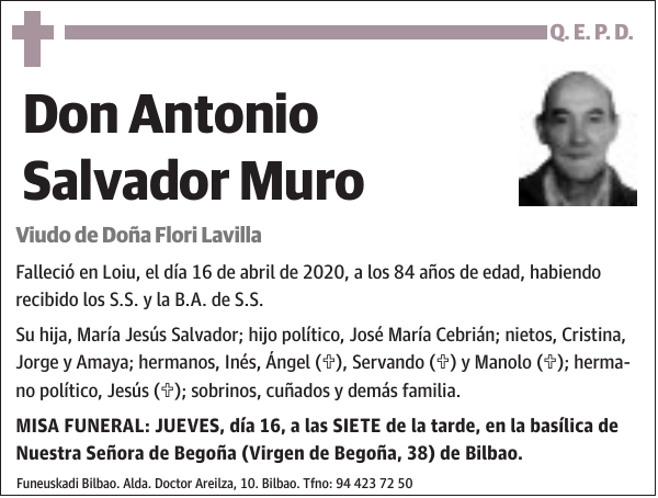 Antonio Salvador Muro
