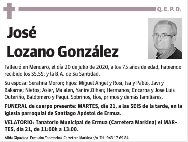 José Lozano González