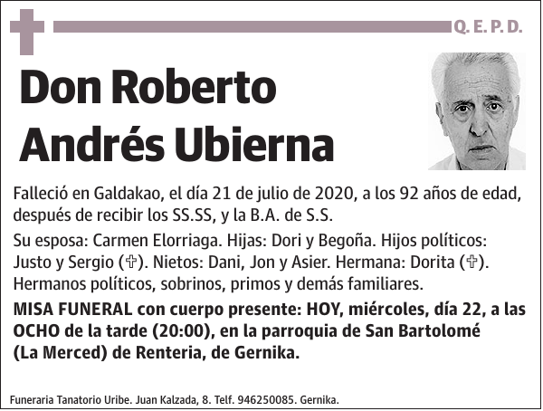 Roberto Andrés Ubierna