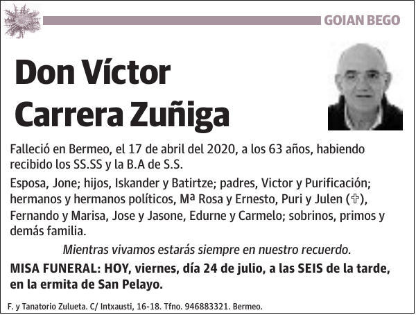 Víctor Carrera Zuñiga